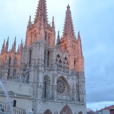 Catedral de Burgos, luz y agua